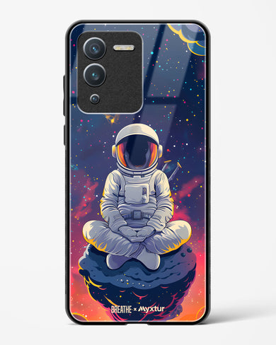 Galaxy at Peace [BREATHE] Glass Case Phone Cover (Vivo)