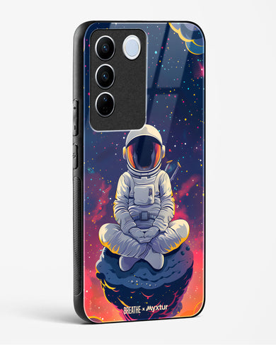 Galaxy at Peace [BREATHE] Glass Case Phone Cover (Vivo)