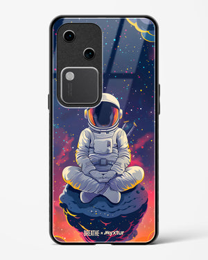 Galaxy at Peace [BREATHE] Glass Case Phone Cover (Vivo)