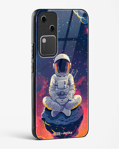 Galaxy at Peace [BREATHE] Glass Case Phone Cover (Vivo)