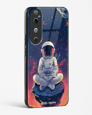Galaxy at Peace [BREATHE] Glass Case Phone Cover (Vivo)