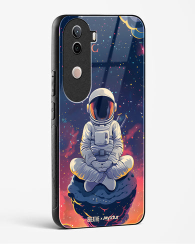 Galaxy at Peace [BREATHE] Glass Case Phone Cover (Vivo)