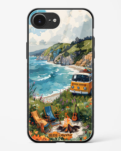 Glam Campsite [BREATHE] Glass Case Phone Cover (Apple)