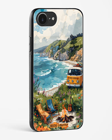 Glam Campsite [BREATHE] Glass Case Phone Cover (Apple)