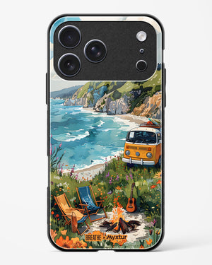 Glam Campsite [BREATHE] Glass Case Phone Cover (Apple)