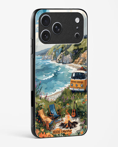 Glam Campsite [BREATHE] Glass Case Phone Cover (Apple)