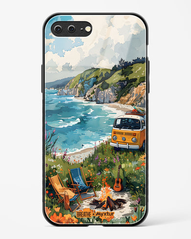 Glam Campsite [BREATHE] Glass Case Phone Cover (Apple)