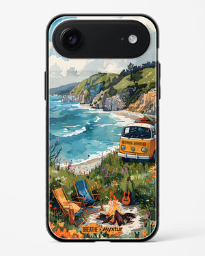 Glam Campsite [BREATHE] Glass Case Phone Cover (Apple)