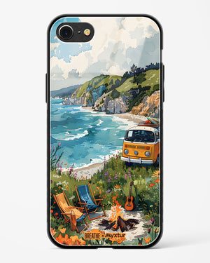 Glam Campsite [BREATHE] Glass Case Phone Cover (Apple)