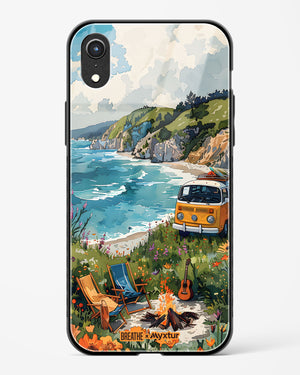 Glam Campsite [BREATHE] Glass Case Phone Cover (Apple)