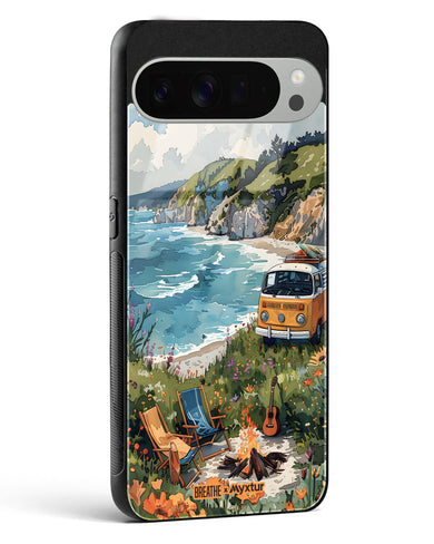 Glam Campsite [BREATHE] Glass Case Phone Cover (Google)