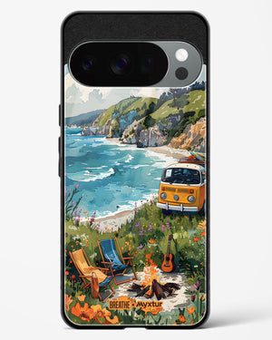 Glam Campsite [BREATHE] Glass Case Phone Cover (Google)