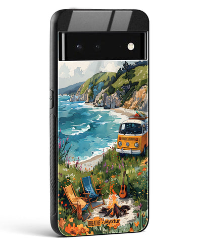 Glam Campsite [BREATHE] Glass Case Phone Cover (Google)