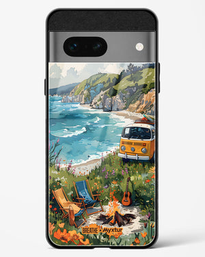 Glam Campsite [BREATHE] Glass Case Phone Cover (Google)