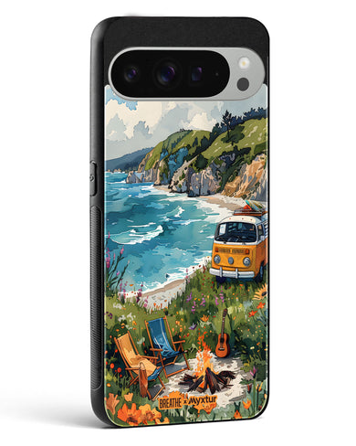 Glam Campsite [BREATHE] Glass Case Phone Cover (Google)