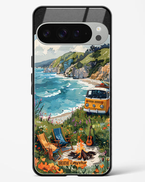 Glam Campsite [BREATHE] Glass Case Phone Cover (Google)