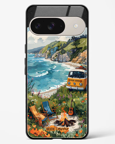 Glam Campsite [BREATHE] Glass Case Phone Cover (Google)