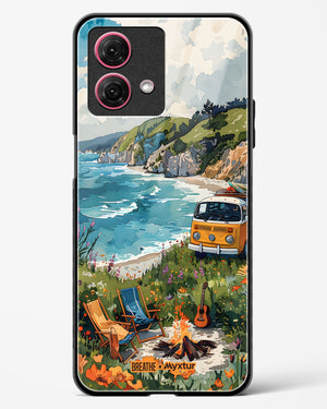 Glam Campsite [BREATHE] Glass Case Phone Cover (Motorola)