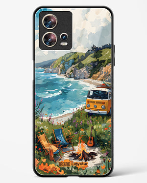 Glam Campsite [BREATHE] Glass Case Phone Cover (Motorola)