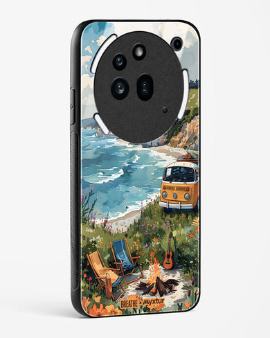 Glam Campsite [BREATHE] Glass Case Phone Cover (Nothing)