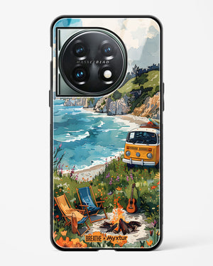Glam Campsite [BREATHE] Glass Case Phone Cover (OnePlus)
