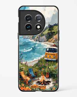 Glam Campsite [BREATHE] Glass Case Phone Cover (OnePlus)