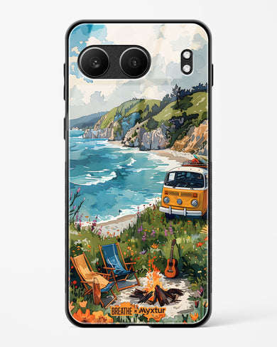 Glam Campsite [BREATHE] Glass Case Phone Cover (OnePlus)