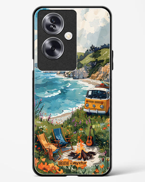 Glam Campsite [BREATHE] Glass Case Phone Cover (Oppo)