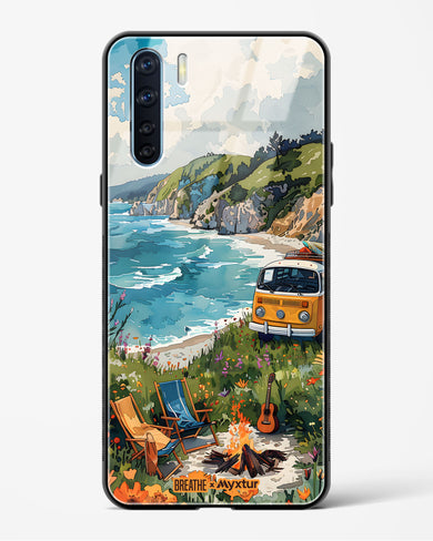 Glam Campsite [BREATHE] Glass Case Phone Cover (Oppo)