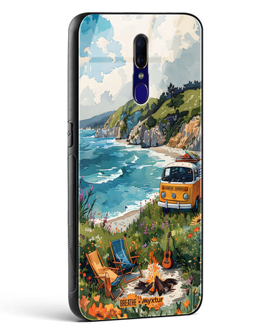 Glam Campsite [BREATHE] Glass Case Phone Cover (Oppo)