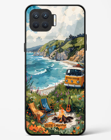 Glam Campsite [BREATHE] Glass Case Phone Cover (Oppo)