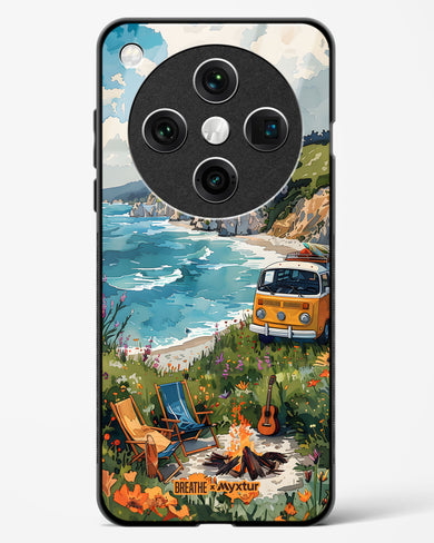 Glam Campsite [BREATHE] Glass Case Phone Cover (Oppo)