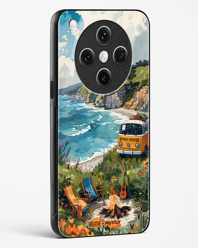 Glam Campsite [BREATHE] Glass Case Phone Cover (Oppo)