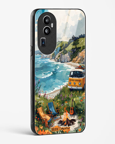 Glam Campsite [BREATHE] Glass Case Phone Cover (Oppo)