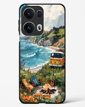 Glam Campsite [BREATHE] Glass Case Phone Cover (Oppo)