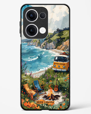Glam Campsite [BREATHE] Glass Case Phone Cover (Oppo)