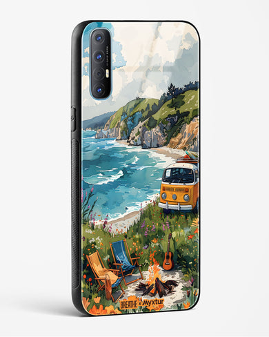 Glam Campsite [BREATHE] Glass Case Phone Cover (Oppo)