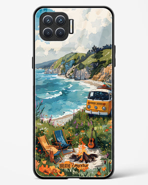 Glam Campsite [BREATHE] Glass Case Phone Cover (Oppo)