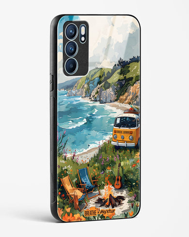 Glam Campsite [BREATHE] Glass Case Phone Cover (Oppo)
