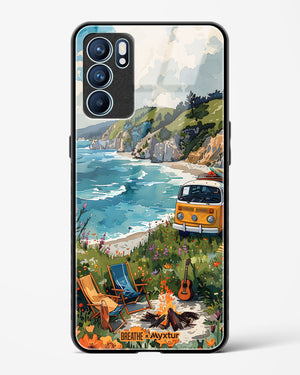Glam Campsite [BREATHE] Glass Case Phone Cover (Oppo)