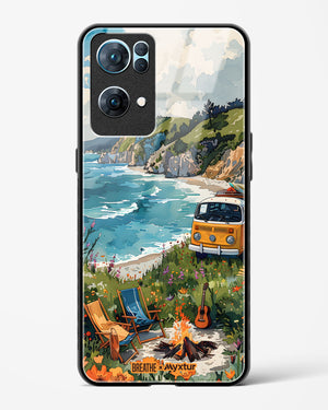 Glam Campsite [BREATHE] Glass Case Phone Cover (Oppo)