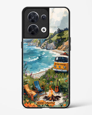 Glam Campsite [BREATHE] Glass Case Phone Cover (Oppo)
