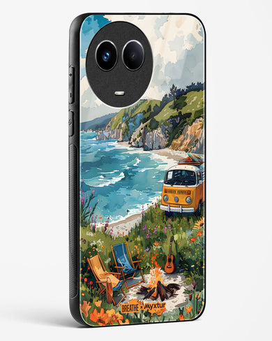 Glam Campsite [BREATHE] Glass Case Phone Cover (Realme)