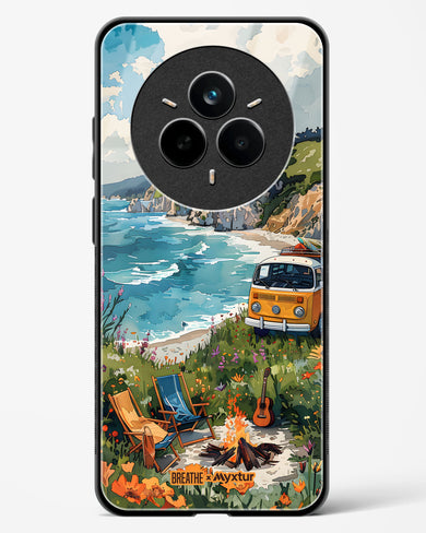 Glam Campsite [BREATHE] Glass Case Phone Cover (Realme)