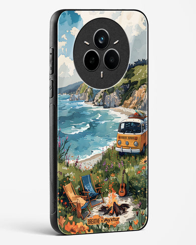 Glam Campsite [BREATHE] Glass Case Phone Cover (Realme)