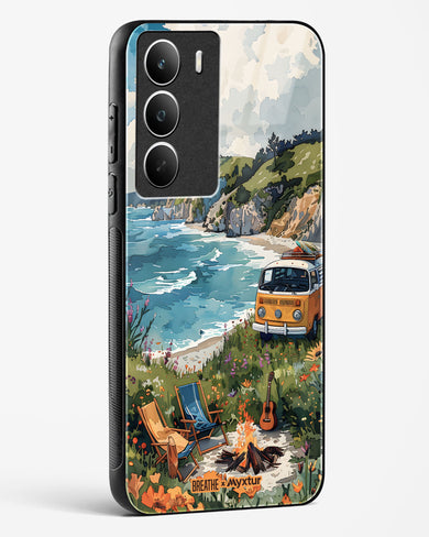 Glam Campsite [BREATHE] Glass Case Phone Cover (Realme)