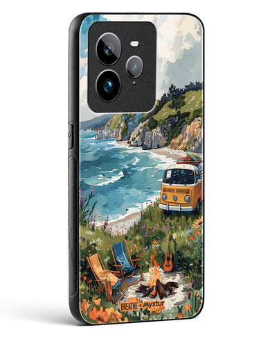 Glam Campsite [BREATHE] Glass Case Phone Cover (Realme)