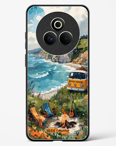 Glam Campsite [BREATHE] Glass Case Phone Cover (Realme)