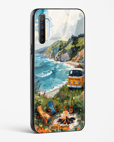 Glam Campsite [BREATHE] Glass Case Phone Cover (Realme)