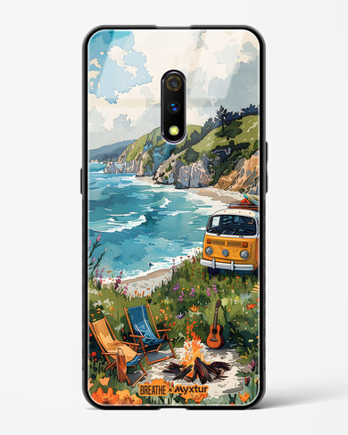 Glam Campsite [BREATHE] Glass Case Phone Cover (Realme)